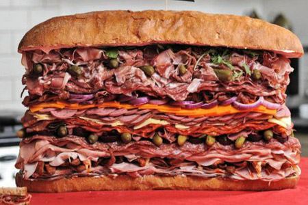 Highest calorie foods store in the world